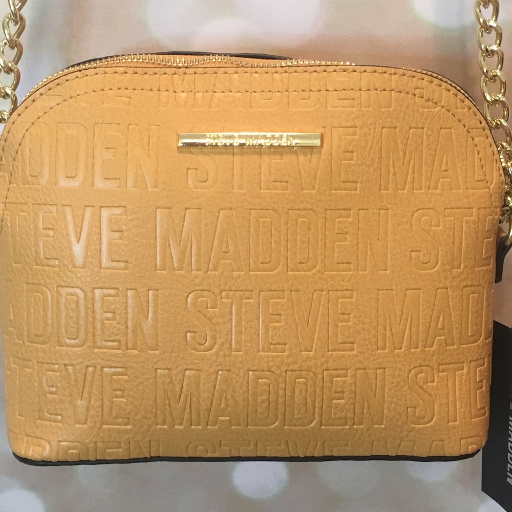 NWT STEVE MADDEN purse. Mustard Color. #27 - Picture 2 of 8